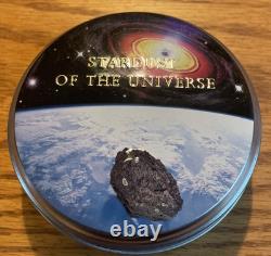 2010 Cook Islands $5 Proof HAH 280 Meteorite Coin