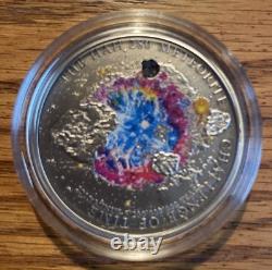 2010 Cook Islands $5 Proof HAH 280 Meteorite Coin