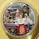 2010 Cook Islands Godmother 1Oz Silver Proof Color Coin Ukraine Custom Tradition