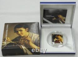 2010 Cook Islands Vasily Tropinin 25g. 999 Silver Proof Coin in OGP with COA
