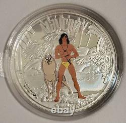 2011 1 oz Silver Cook Islands $5 Proof. 999 Fine Coin