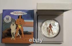 2011 1 oz Silver Cook Islands $5 Proof. 999 Fine Coin