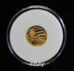 2011 $5 1/10oz. 24 Pure Gold Coin Cook Islands Statue of Liberty 09DUD