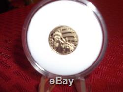 2011 $5 LIBERTY 1/10 OZ. 24 PURE GOLD COIN COOK ISLANDS