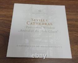 2011 Cook Islands $10 Silver Coin Windows of Heaven Seville Cathedral