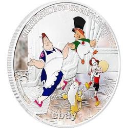 2011 Cook Islands Proof Karlsson on the Roof Soyuzmultfilm 5oz Silver