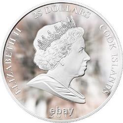 2011 Cook Islands Proof Karlsson on the Roof Soyuzmultfilm 5oz Silver