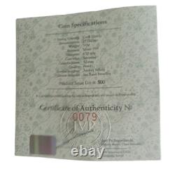 2011 Cook Islands Proof Vinni Pukh and Friends Soyuzmultfilm 5oz Silver