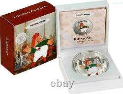 2011 Cook Islands S$5 Soyuzmultfilm Karlsson Colorized NGC PF70 UC Box COA OGP