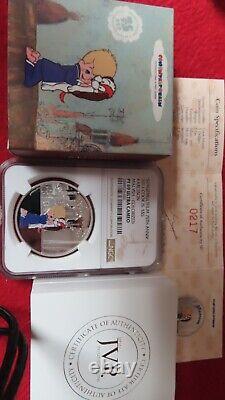 2011 Cook Islands Soviet Cartoon Soyuzmultfilm Karlsson On Roof NGC PF69