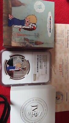 2011 Cook Islands Soviet Cartoon Soyuzmultfilm Karlsson On Roof NGC PF69