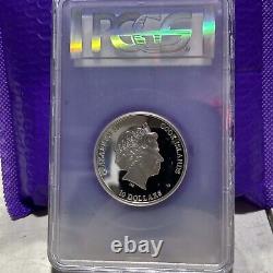 2012 $10 Cook Islands Nano Earth PCGS NGC PR70 Silver Coin with Nano Chip Bullion