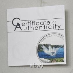 2012 $5 Seymchan Meteorite NGC PF 70 ultra cameo Cook Islands silver Colorized