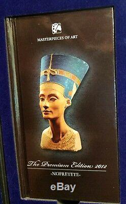 2012 Cook Island $20 Masterpieces of Art Nefertiti Premium Edition Silver Proof