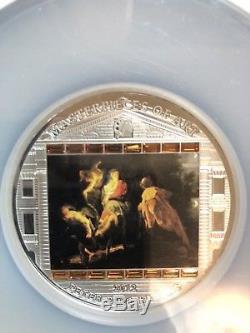 2012 Cook Islands 20$ Masterpieces of Art Paul Rubens Flight Into Egypt 3oz Coin