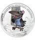 2012 Cook Islands 5$ The Return of the Prodigal Parrot Raven 1 Oz Silver Coin