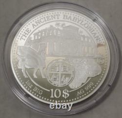 2012 Cook Islands Proof Ten Dollar Coin The Ancient Babylonians