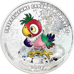 2012 Cook Islands S$5 Soyuzmultfilm Prodigal Parrot Kesha NGC PF70 UC COA OGP