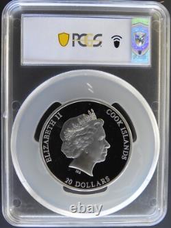 2012 Cook Islands Silver $20 Sleeping Bather by Renoir PCGS PR69DCAM RGUTH094