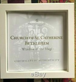 2012 Cook Islands Windows Of Heaven Church Of St Catherine Bethlehem Silver Coin