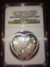 2012 Tokelau $1 Muled with Cook Islands Love MINT ERROR PF69 UC NGC Coin