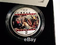 2013 Cook Islands 20$ Masterpieces of Art Adoration of The Kings 3oz Silver Coin