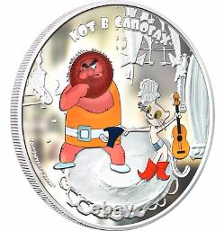 2013 Cook Islands $5 Soyuzmultfilm 75th Anniv. Puss In The Boots Ngc Pf68 Uc