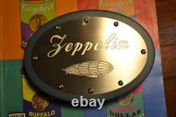 2013 Cook Islands 50 Dollars Rigid Airship The Zeppelin 5oz. 999 Silver with OGP