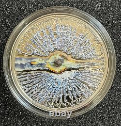 2013 Cook Islands Chelyabinsk meteorite coin