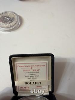 2013 Cook Islands FerrariShield Silver Coin