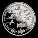 2013 Cook Islands Japan Emperor Tortoise Sea Turtle Longevity Silver Coin WWF