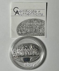 2013 Cook Islands Raphael Rooms Ceilings of Heaven Silver Coin