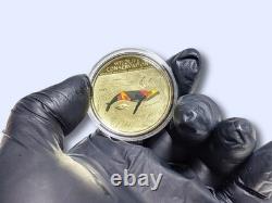 2013 Cook Islands Wildlife Conservation Humpback Whale Prism Mint 2500