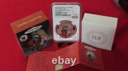 2013 Soviet Cartoons Little Red Riding Hood Cook Islands 999 Silver NGC PF69