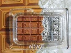 2014 BU $5 Cook Islands Chocolate Scented Silver VERY RARE ONLY 2500 MINTED