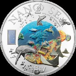 2014 Cook Islands Silver $10 Nano Sea 2 NGC ERRORS PF69 UC NGC Coin RARE