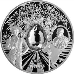 2015 $10 Cook Islands Great Diamonds GREAT STAR OF AFRICA 2 Oz Silver Proof Coin