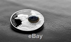 2015 $10 Cook Islands Van Gogh DELFT Porcelain 50gram 999 Silver Proof Coin