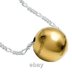 2015 5 gm Cook Islands $20 Gold Sphere Valcambi (withSilver Chain) SKU #94480