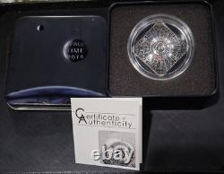 2015 COOK ISLANDS Award Winning SPACE TIME CONTINUUM Silver $2 ONLY 1500 MADE