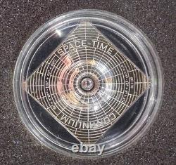 2015 COOK ISLANDS Award Winning SPACE TIME CONTINUUM Silver $2 ONLY 1500 MADE