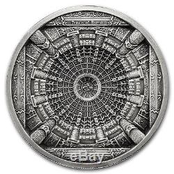 2015 Cook Islands 100 gram Silver Temple of Heaven 4-Layer Coin SKU #89905