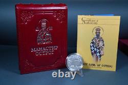 2015 Cook Islands $ 5 Monastery Ostrog Saint Basil of Ostrog 1 oz Silver coin