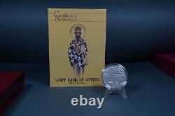 2015 Cook Islands $ 5 Monastery Ostrog Saint Basil of Ostrog 1 oz Silver coin
