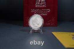 2015 Cook Islands $ 5 Monastery Ostrog Saint Basil of Ostrog 1 oz Silver coin