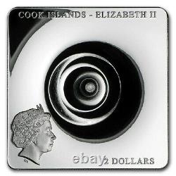2015 Cook Islands Silver $2 Space Time Continuum PF70 UC NGC Coin RARE