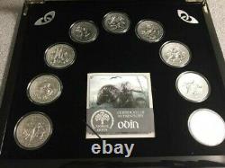 2015 Norse Gods 2 oz. Fine Silver 9-coin series, Cook Islands