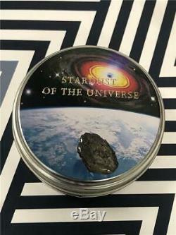 2015 Stardust of Universe Chondrite Meteorite $5.999 Silver Cook Islands