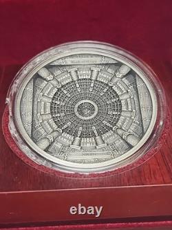2015 Temple Of Heaven 4 Layer $20 Cook Islands Silver Coin 3.2 Oz Rtc112