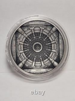 2015 Temple Of Heaven 4 Layer $20 Cook Islands Silver Coin 3.2 Oz Rtc112